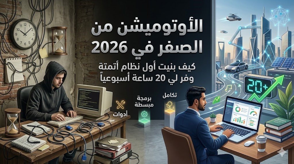 نظام أوتوميشن ذكي يساعد على توفير الوقت وزيادة الإنتاجية في 2026