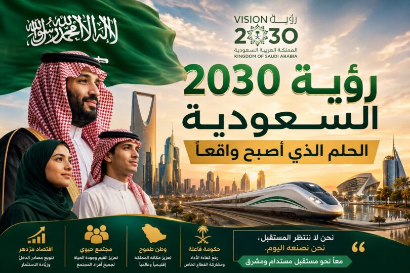 رؤية 2030 السعودية ومستقبل التطور والنهضة في المملكة